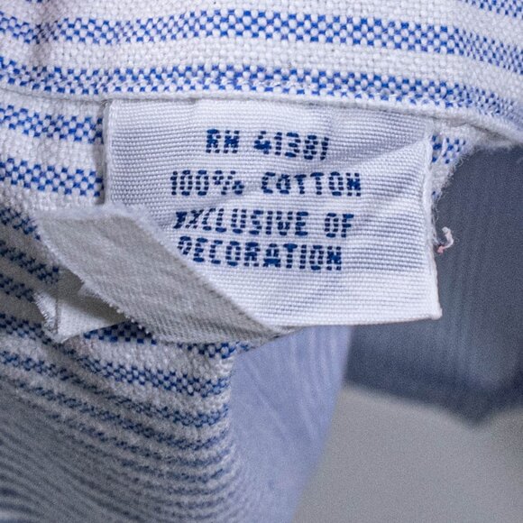 Polo Ralph Lauren Pony Striped Oxford Button Down Shirt 4XLT Preppy Classic - Picture 7 of 7